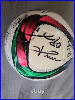 Global Legends Series Signed soccer Ball