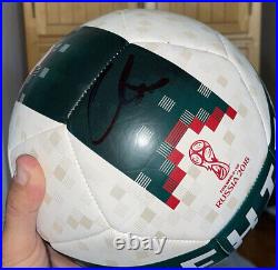Guillermo Ochoa signed 2018 World Cup Mexico soccer ball With Proof