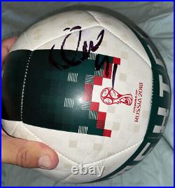 Guillermo Ochoa signed 2018 World Cup Mexico soccer ball With Proof