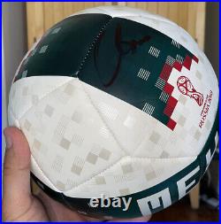 Guillermo Ochoa signed 2018 World Cup Mexico soccer ball With Proof