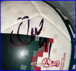 Guillermo Ochoa signed 2018 World Cup Mexico soccer ball With Proof