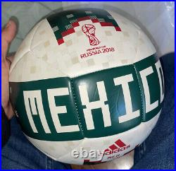 Guillermo Ochoa signed 2018 World Cup Mexico soccer ball With Proof