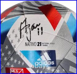 Gyasi Zardes Columbus Crew Autographed MLS 2021 Adidias Replica Soccer Ball