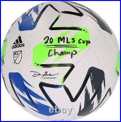 Gyasi Zardes Columbus Crew Signed MLS 2020 Adidias Ball with20 MLS Cup Champ