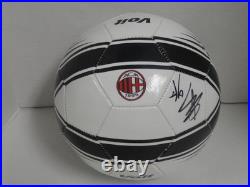 Hachim Mastour Signed Soccer Ball Ac Milan Exact Proof Futbol Next Superstar