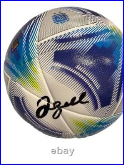 Hand Signed Ball David Beckham Soccer Autographed COA