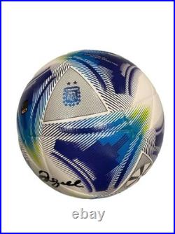 Hand Signed Ball David Beckham Soccer Autographed COA