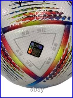 Hand Signed Soccer Ball Autographed Ronaldinho COA Authentication