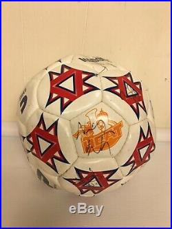 Harrisburg Heat Soccer Team SIGNED AUTOGRAPHED Ball Professional Indoor Arena
