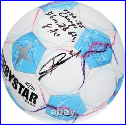 Harry Kane Bayern Munich Signed 2024-25 Bundesliga Soccer Ball withInsc LE 25/25
