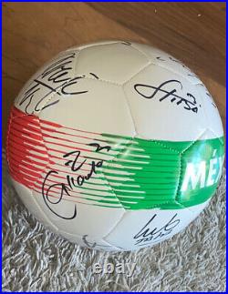 Hirving Lozano Andres Guardado Tecatito +more Signed Mexico Team Soccer Ball