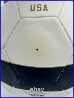 Hope Solo Nike Team USA Signed Soccer Ball Official Size Autograph Bas J59
