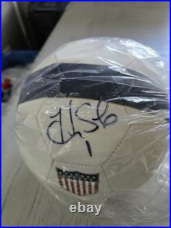 Hope Solo Nike Team USA Signed Soccer Ball Official Size Autograph J. S. A