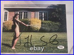 Hope Solo Signed Auto USA Full Size Soccer Ball and 8x10 Photo Primetime COA