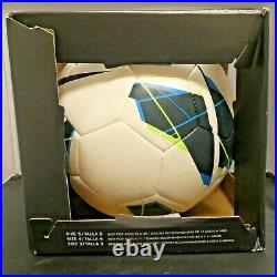 Hope Solo Signed Nike Soccer Ball with Mounted Memories Sticker