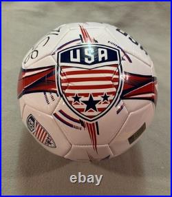 Hope Solo Signed Team USA Soccer Ball Primetime Cert Auto