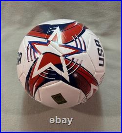 Hope Solo Signed Team USA Soccer Ball Primetime Cert Auto