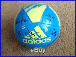 Houston Dynamo MLS Team Autographed Soccer Ball 2015 COA