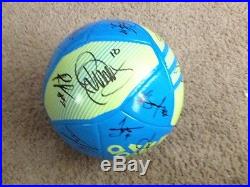 Houston Dynamo MLS Team Autographed Soccer Ball 2015 COA