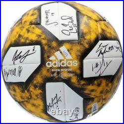 Houston Dynamo Signed MU Kick Childhood Cancer Ball & 25 Sigs A58578