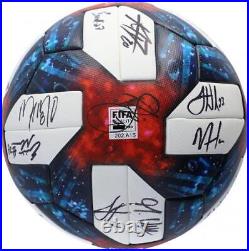 Houston Dynamo Signed MU Soccer Ball 2019 Season with 19 Signatures A58848