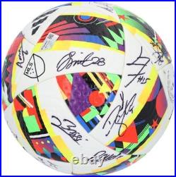 Houston Dynamo Signed MU Soccer Ball from 2024 MLS Season with24 Autos AE38397
