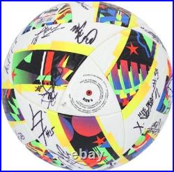 Houston Dynamo Signed MU Soccer Ball from 2024 MLS Season with24 Autos AE38397
