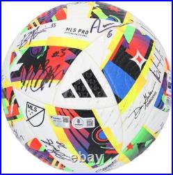 Houston Dynamo Signed MU Soccer Ball from 2024 MLS Season with24 Autos AE38398 Houston Dynamo Signed MU Soccer Ball from 2024 MLS Season with24 Autos AE38398
