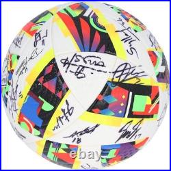 Houston Dynamo Signed MU Soccer Ball from 2024 MLS Season with24 Autos AE38398 Houston Dynamo Signed MU Soccer Ball from 2024 MLS Season with24 Autos AE38398