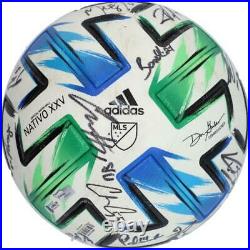 Houston Dynamo Signed Match-Used Ball 2020 Season with 25 Signatures A45639