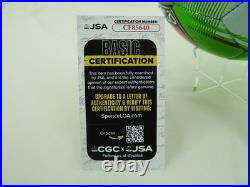 Hugo Sanchez Autographed Mexico National Team Soccer Ball with JSA COA