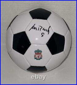 Ian Rush Signed Soccer Ball Futbol Liverpool Fc Legend Jsa Coa