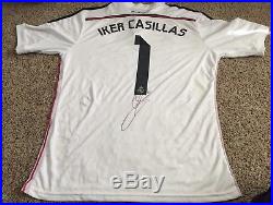 Iker Casillas Signed Real Madrid Soccer Jersey New With Tags with proof