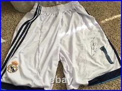 Iker Casillas Signed Real Madrid Soccer Shorts with proof