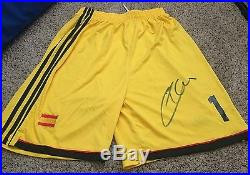 Iker Casillas Signed Team Spain Soccer Shorts with proof