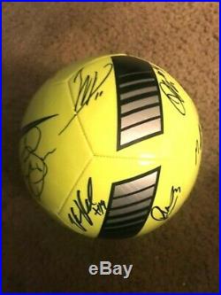 Inter Miami SC MLS Team Autographed Soccer Ball 2020 Proof /COA