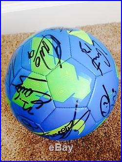 Inter Milan FC Team Signed 2013-2014 Nike Soccer Ball Champions League RARE