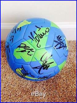 Inter Milan FC Team Signed 2013-2014 Nike Soccer Ball Champions League RARE