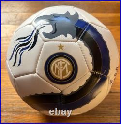 Inter Milan Signed Nike Italy Serie A Soccer Ball Materazzi + Motta + Cordoba