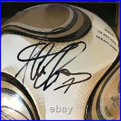 Italy World Champion 2006-Official Final Match Ball signed by the Team with COA