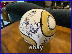 JABULANI MATCH BALL. AUTOGRAPHED BY 2011 BRAZIL NATIONAL TEAM. Doesn't hold air