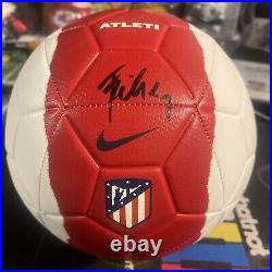 JOAO FELIX Atletico de Madrid Signed/Autographed Soccer Ball Fanatics COA JOAO FELIX Atletico de Madrid Signed/Autographed Soccer Ball Fanatics COA