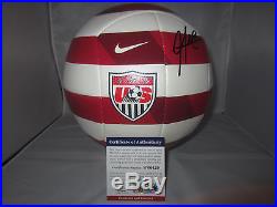 Jozy Altidore Signed Nike Team USA Soccer Ball Psa/dna W60429 2014 World Cup
