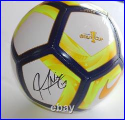 JOZY ALTIDORE signed 2017 TEAM USA GOLD CUP signed SOCCER BALL WithCOA TORONTO 2