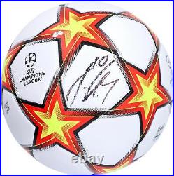 Jack Grealish Manchester City Signed UEFA Champions League Soccer Ball Icons