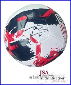Jaedyn Shaw Signed USWNT Soccer Ball San Diego Wave Auto JSA COA
