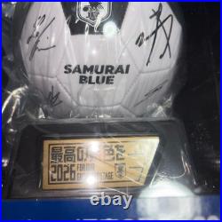Japan National Team Soccer Signed Ball Ichiban Kuji Last One Prize 2026 Limited