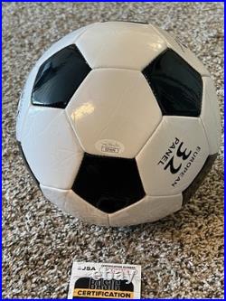 Jason Sudeikis Signed Soccer Ball Auto Actor Ted Lasso Kansas City Jsa Coa