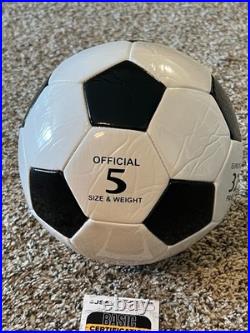 Jason Sudeikis Signed Soccer Ball Auto Actor Ted Lasso Kansas City Jsa Coa