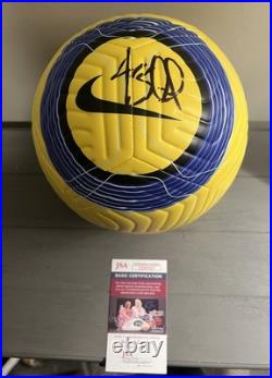 Jason Sudeikis Signed Soccer Ball Ted Lasso Star Rare Jsa Coa